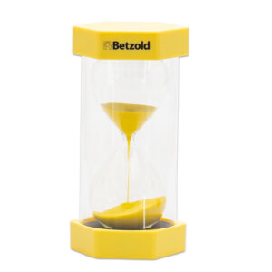VELIKA PEŠČENA URA, 30 cm – 3 minute v rumeni barvi
