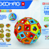 MAGNETNI BARVNI KONSTRUKTOR S PANELI GEOMAG, 388 delov