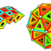 MAGNETNI BARVNI KONSTRUKTOR S PANELI GEOMAG, 388 delov - Image 3